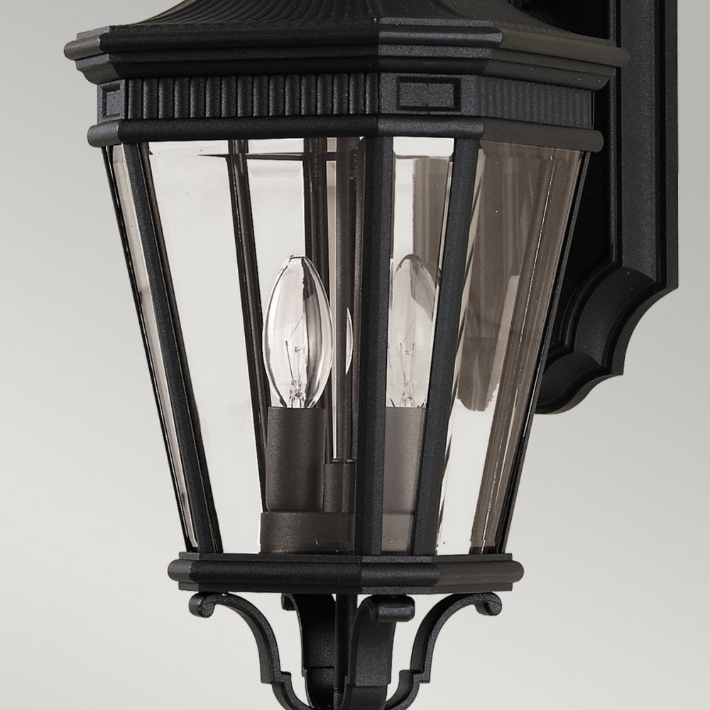 Cotswold Lane 2 Light Medium Wall Lantern in Black