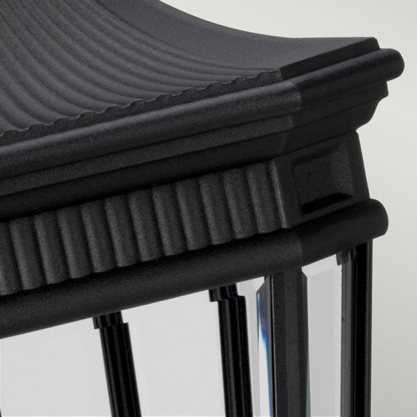 Cotswold Lane 3 Light Large Pedestal in Black