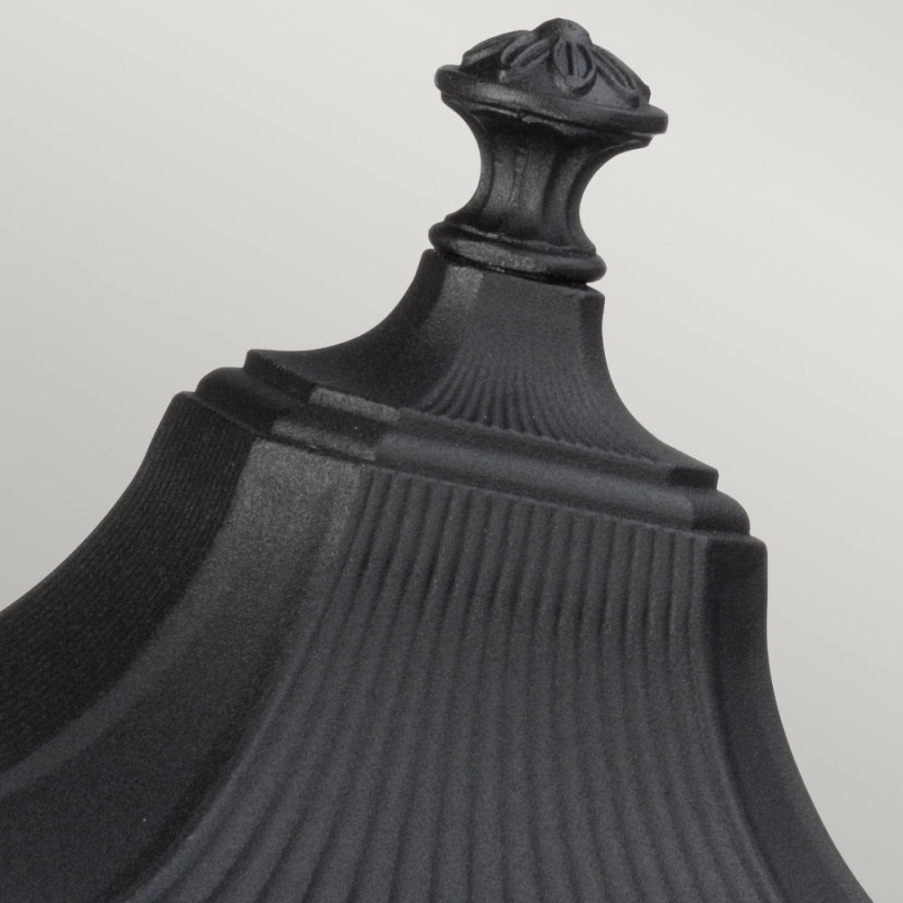 Cotswold Lane 2 Light Medium Pedestal in Black