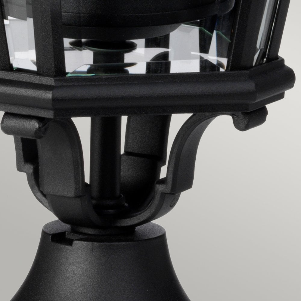 Cotswold Lane 2 Light Medium Pedestal in Black
