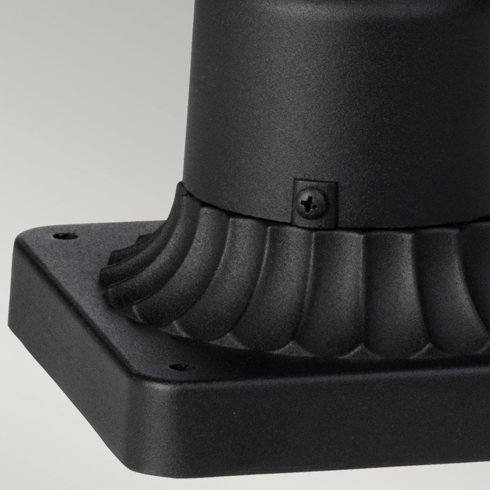 Cotswold Lane 2 Light Medium Pedestal in Black