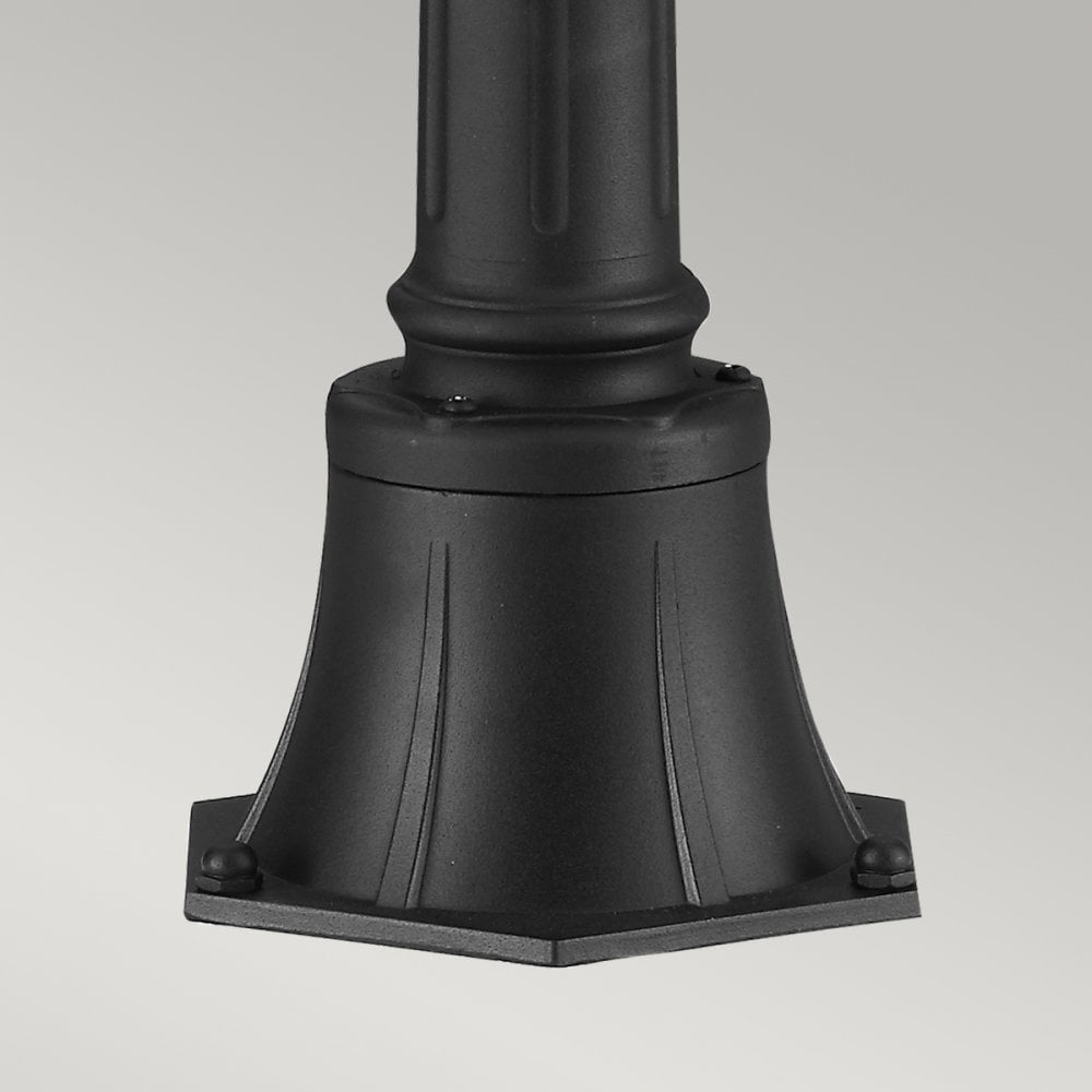 Cotswold Lane 2 Light Medium Pillar in Black
