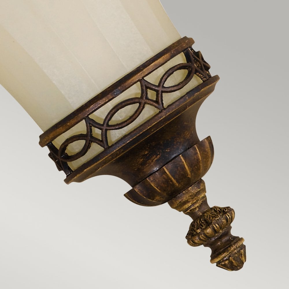 Drawing Room Single Wall Uplighter in Walnut