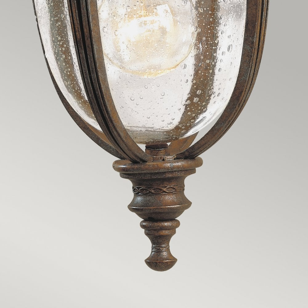 English Bridle 1 Light Small Wall Lantern in British Bronze