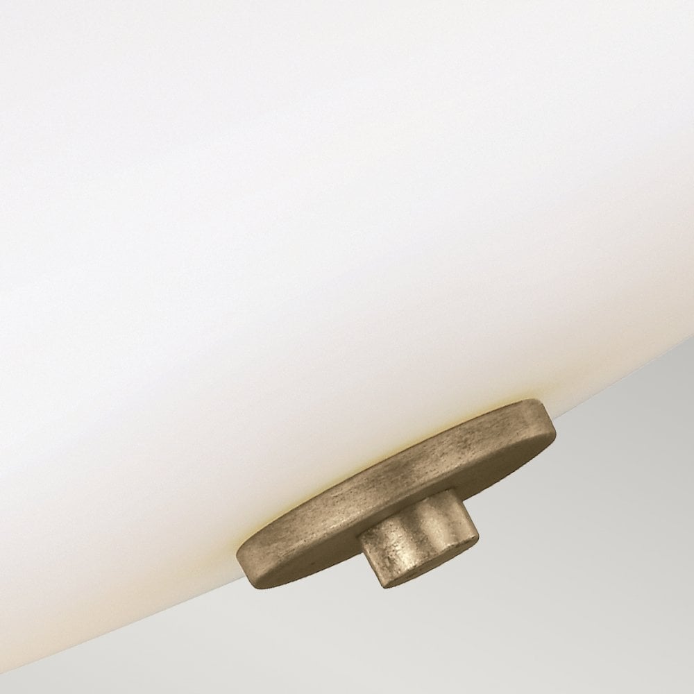Evington 2 Light Semi-Flush in Sunset Gold