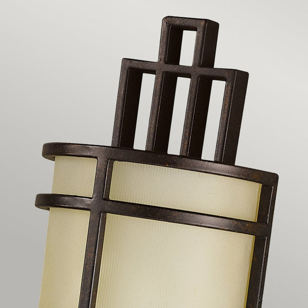 Fusion Single Wall Light in Grecian Bronze