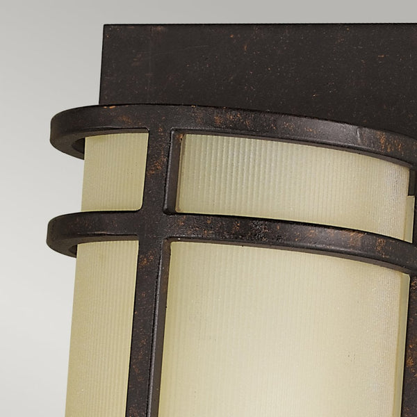 Fusion Tall Wall Light in Grecian Bronze