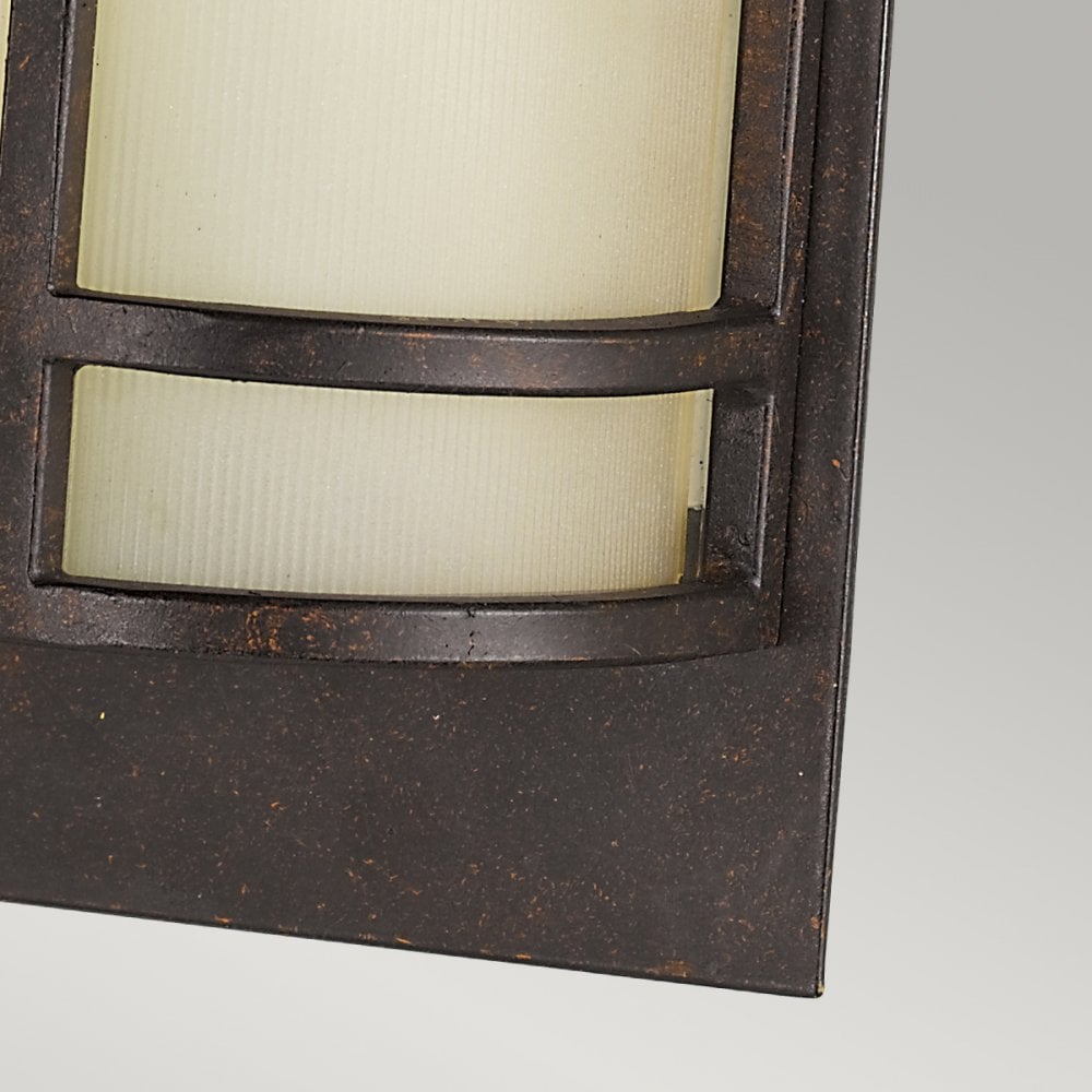 Fusion Tall Wall Light in Grecian Bronze