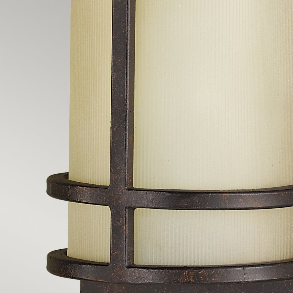Fusion Tall Wall Light in Grecian Bronze