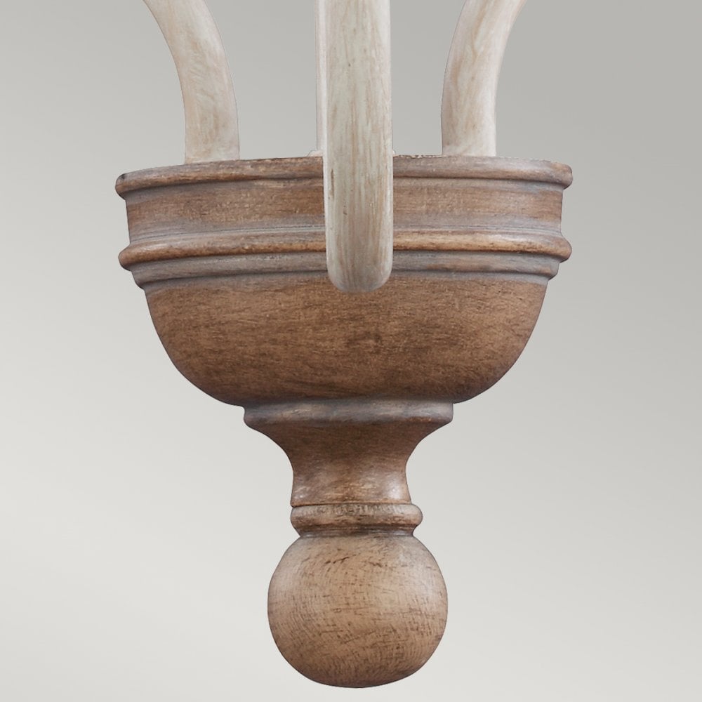 Hartsville Three Light Chandelier or Semi Flush Fitting