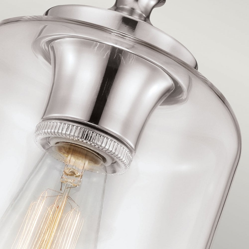 Hounslow Mini Pendant in Polished Nickel