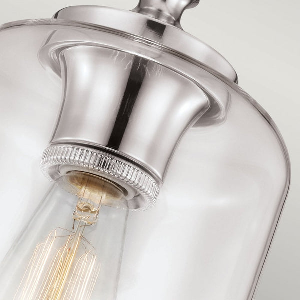 Hounslow Mini Pendant in Polished Nickel