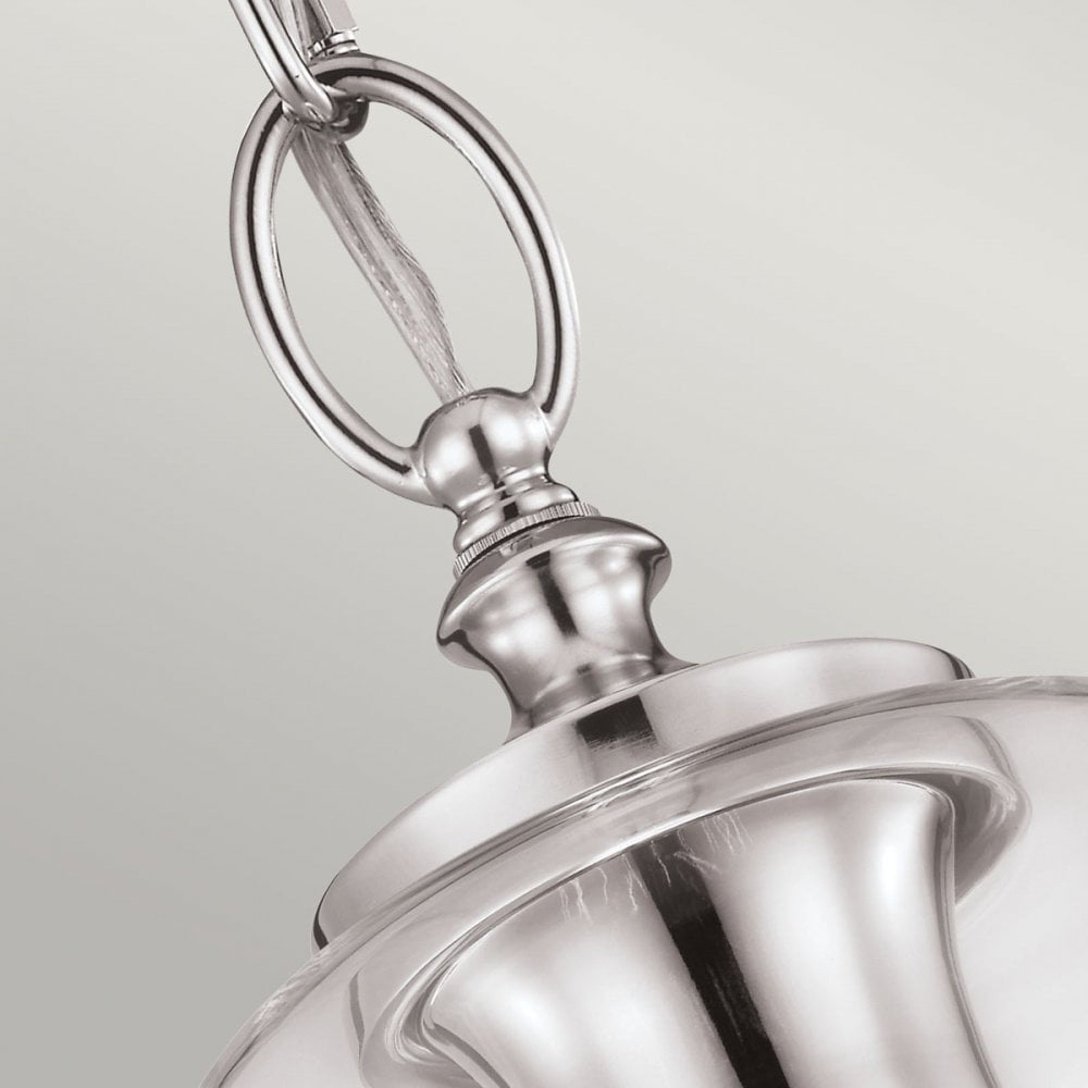 Hounslow Mini Pendant in Polished Nickel