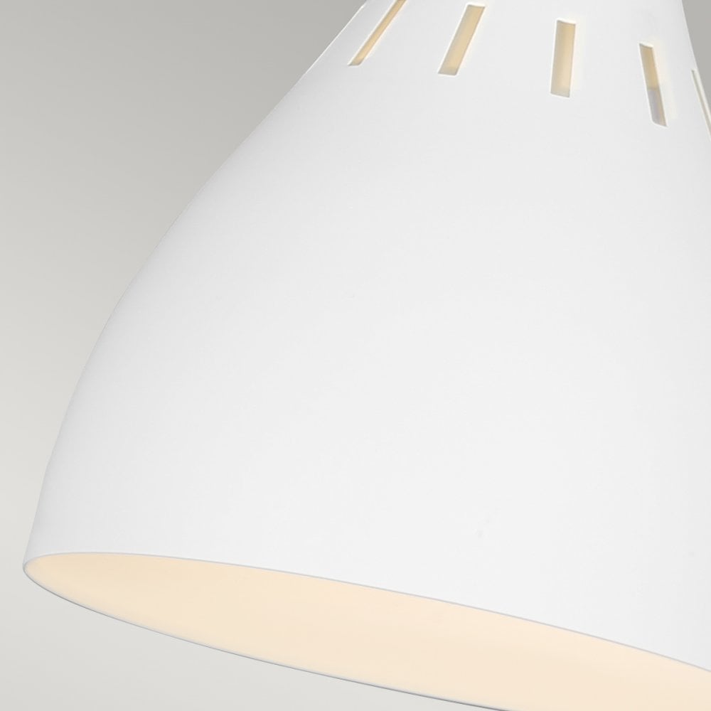 Joan Table Lamp in Matt White & Burnished Brass