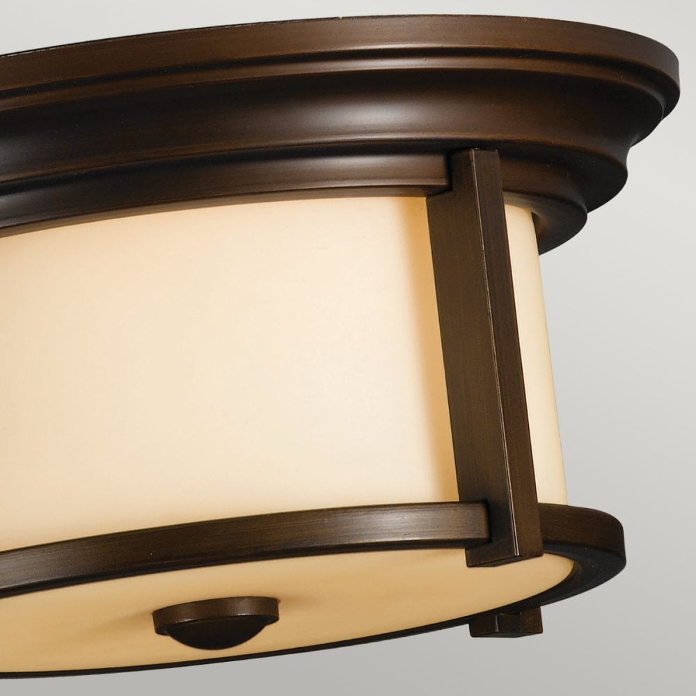 Merrill Flush Mount Light in Heritage Bronze