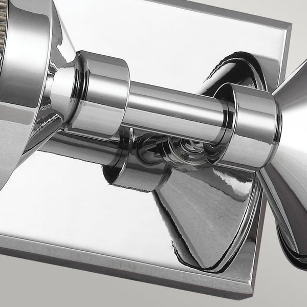 Paulson IP44 Twin Light Bar in Polished Chrome