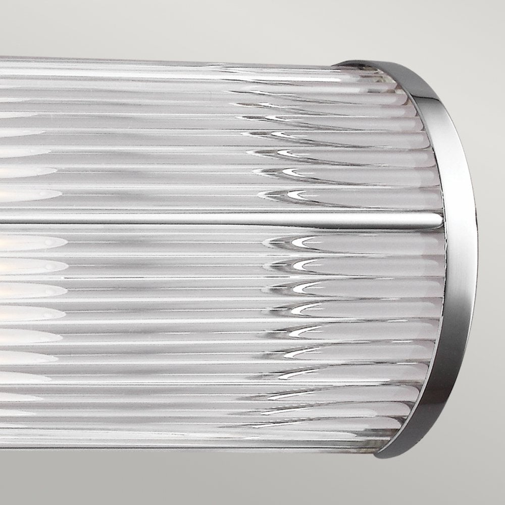 Paulson IP44 Twin Light Bar in Polished Chrome