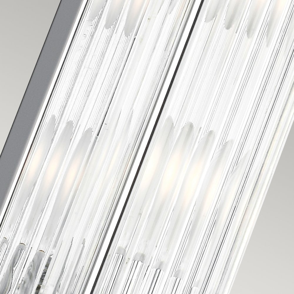Paulson IP44 Bar Wall Light in Polished Chrome