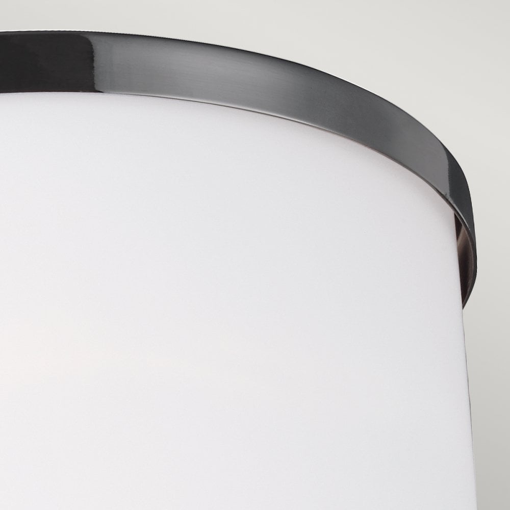 Prospect Park Wall Light in Satin Nickel & Chrome