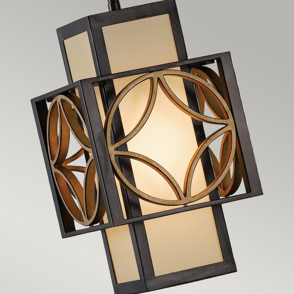 Remy Mini Pendant Light in Bronze and Gold