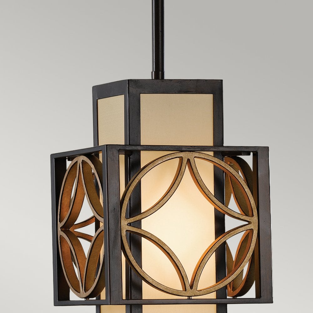 Remy Mini Pendant Light in Bronze and Gold