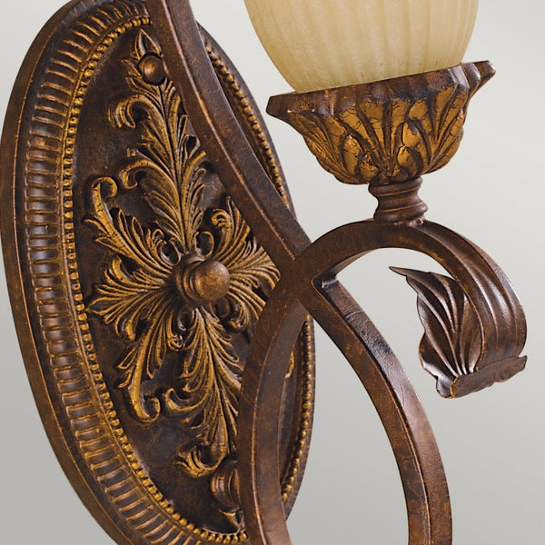 Sonoma Single Wall Light in Aged Tortoise Shell