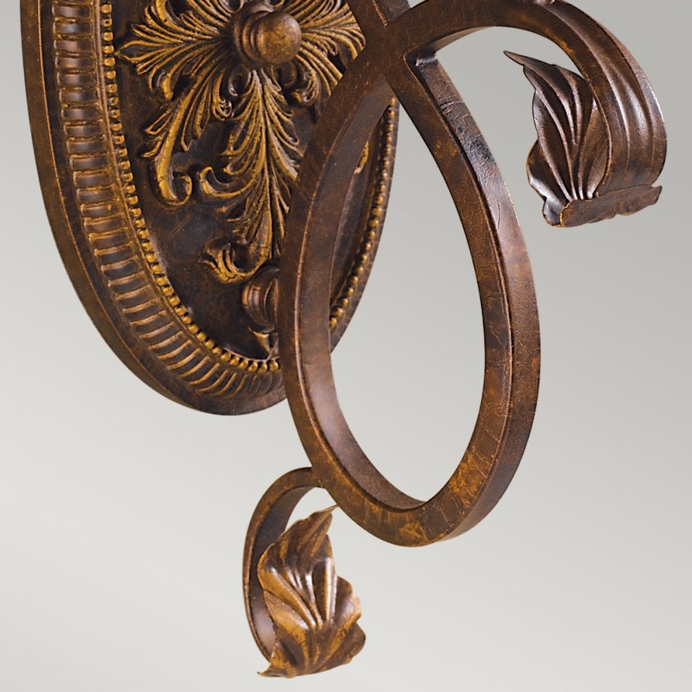 Sonoma Single Wall Light in Aged Tortoise Shell