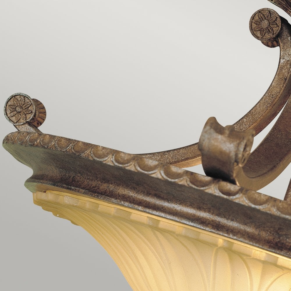 Stirling Castle Semi-Flush Light in British Bronze