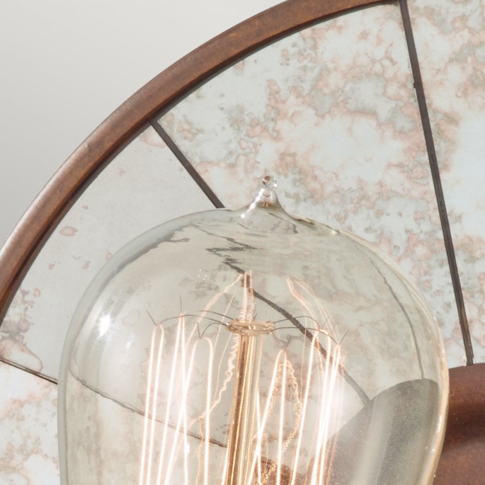 Urban Renewal Single Wall Light in Astral Bronze