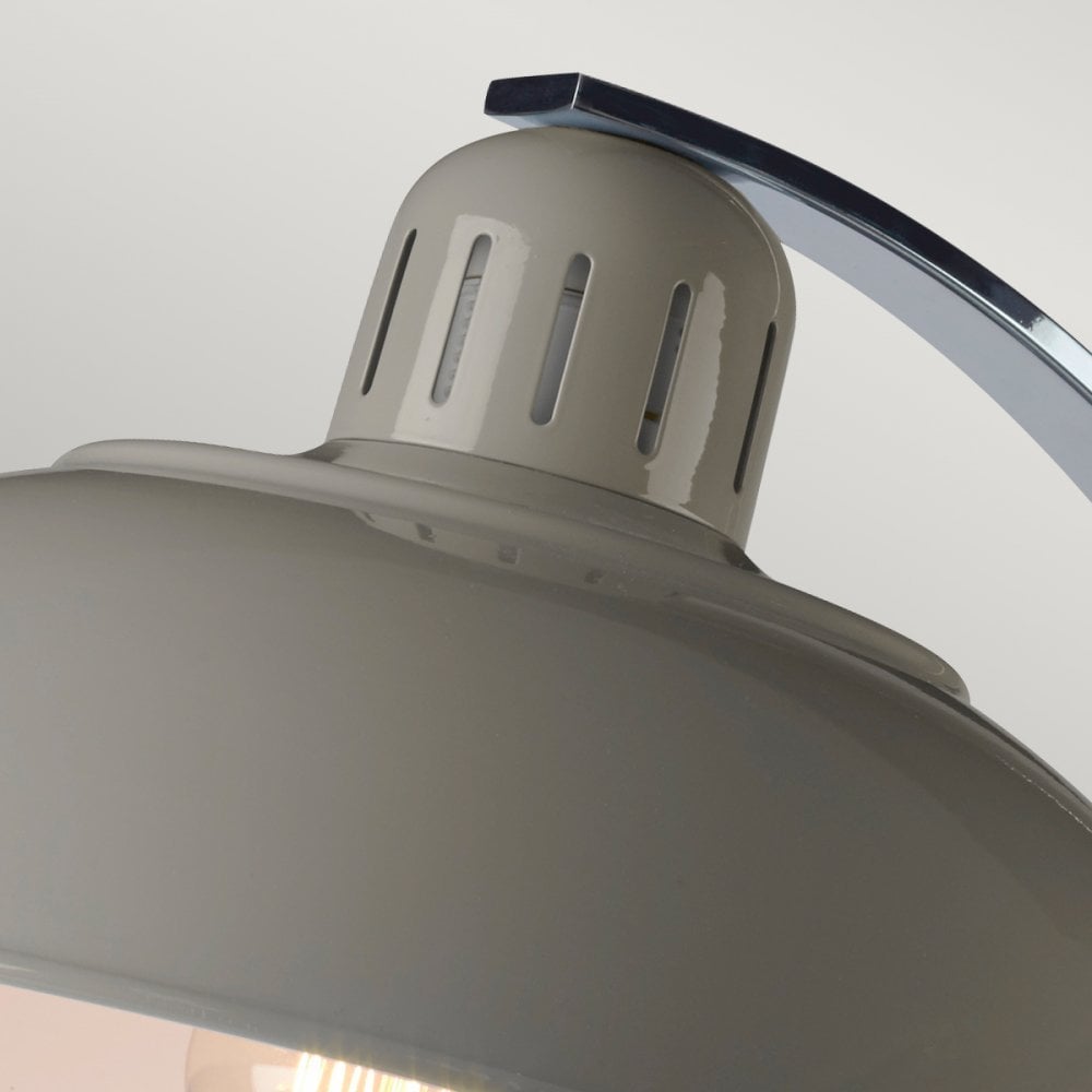 Franklin Bureau Desk Lamp in Tarpaulin Grey