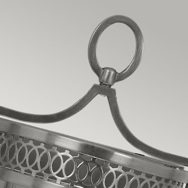 Guildhall Wall Light in Polished Nickel