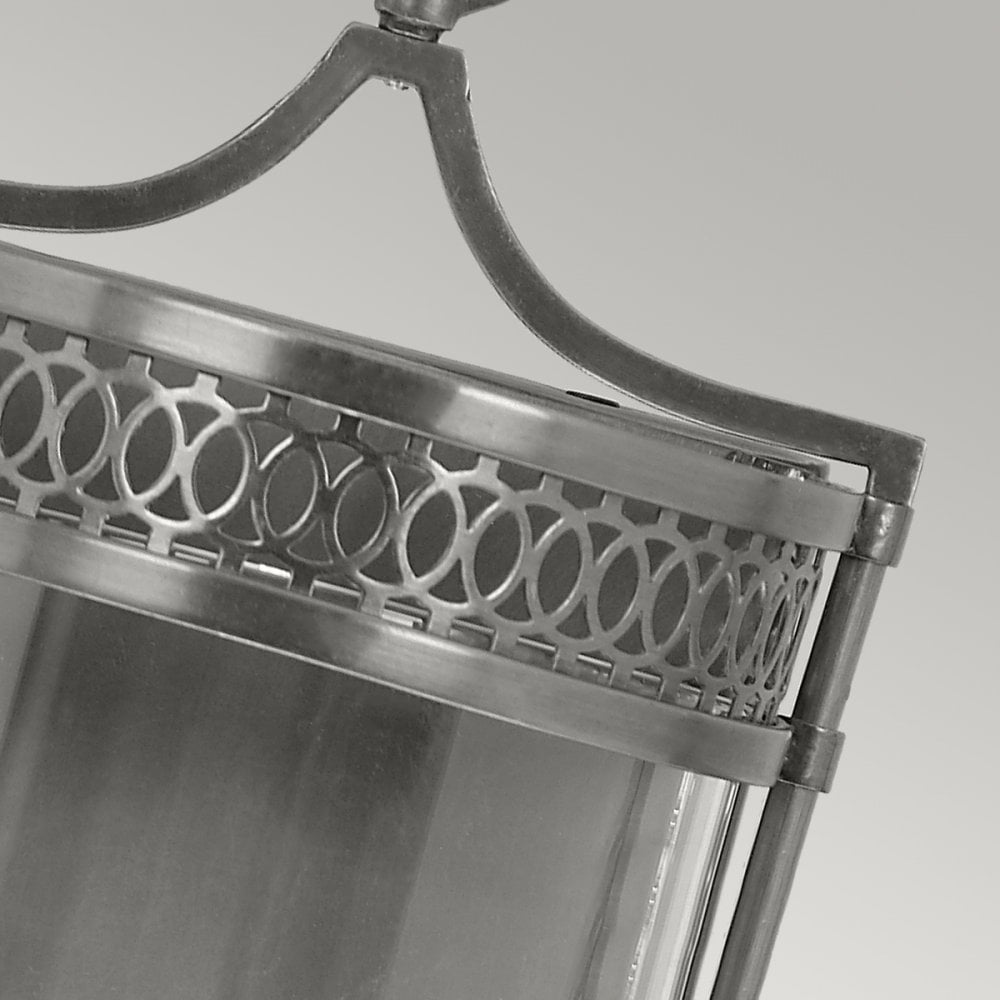 Guildhall Wall Light in Polished Nickel