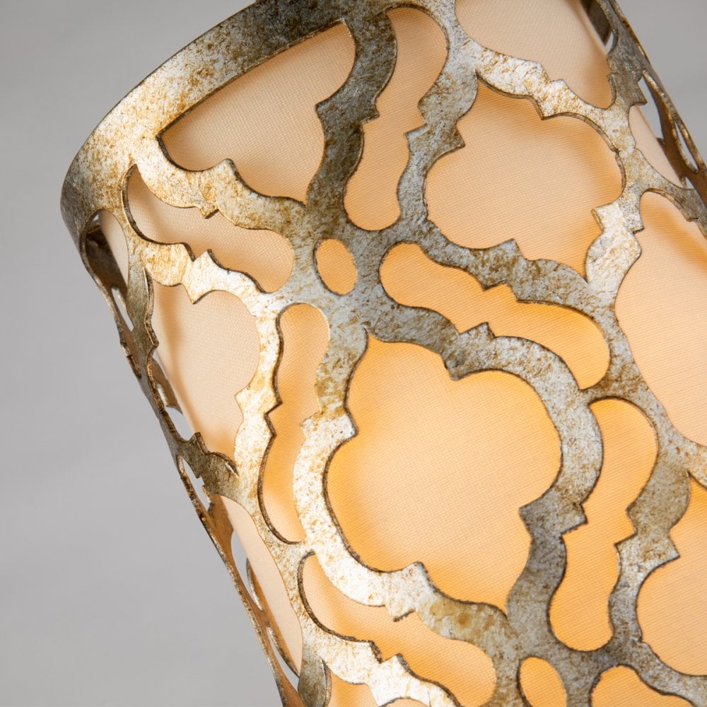 Arabella Duo-Mount Mini Pendant in Distressed Gold