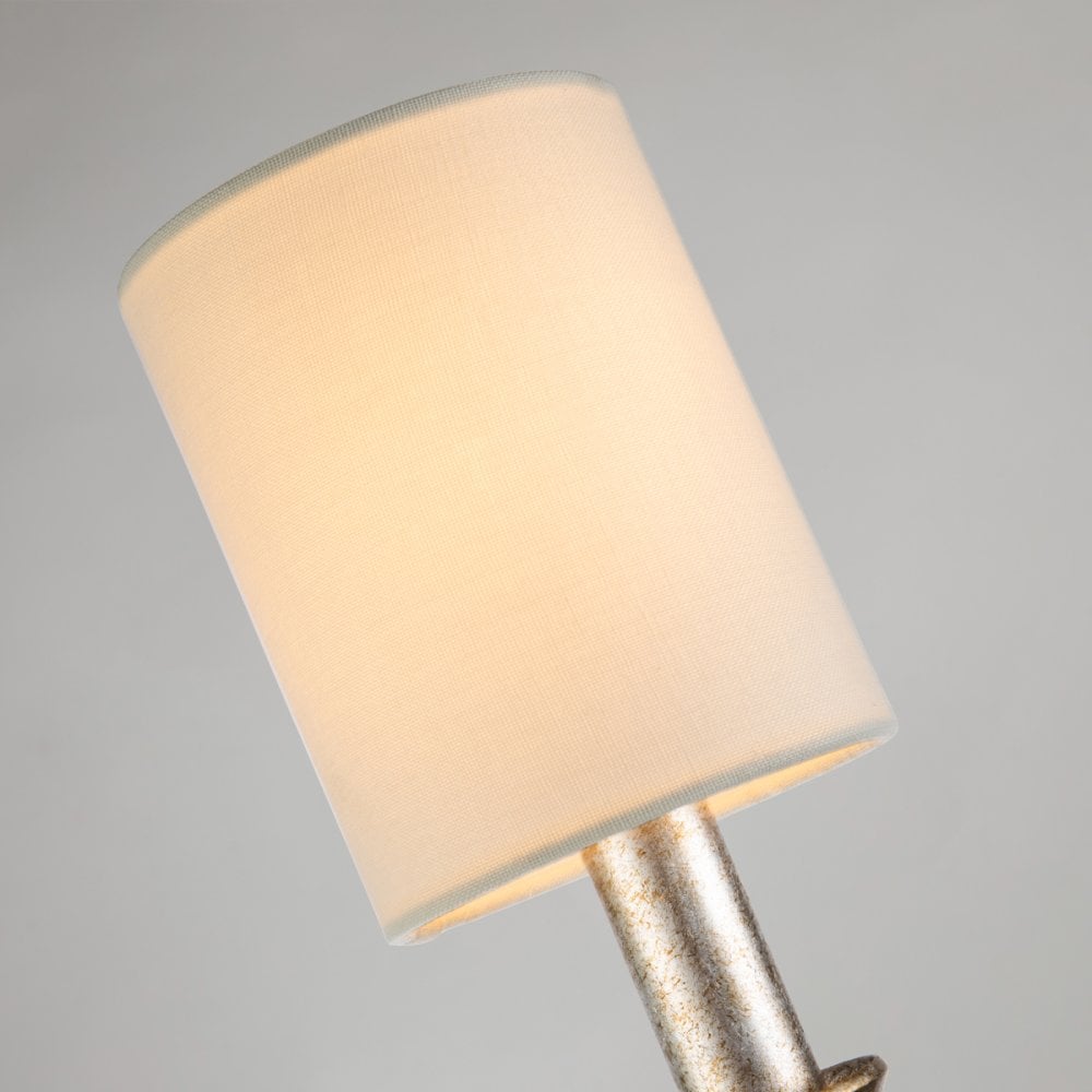 Lemuria Single Wall Light in Distressed Gold