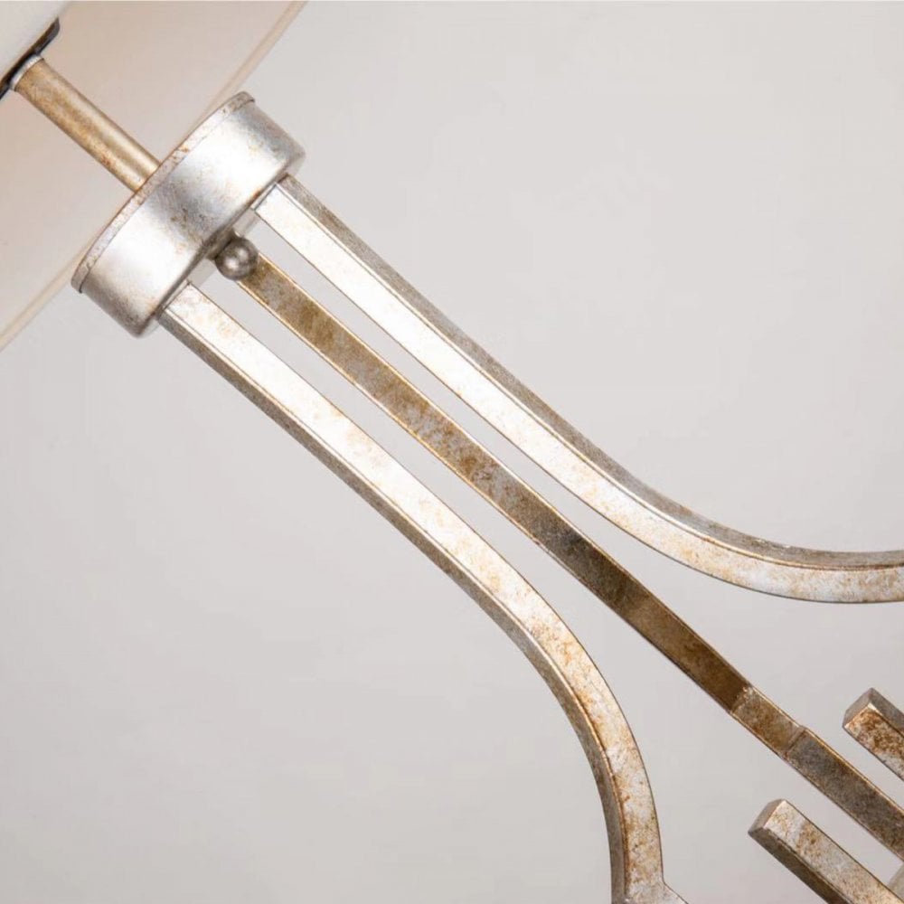 Lemuria Table Lamp in Distressed Gold