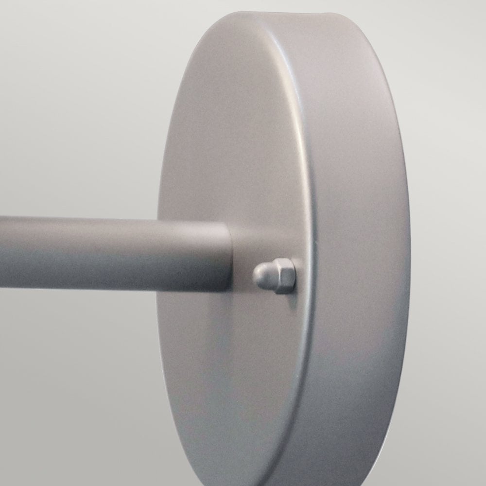 Helsingor Stainless Steel Exterior Wall Light in Silver