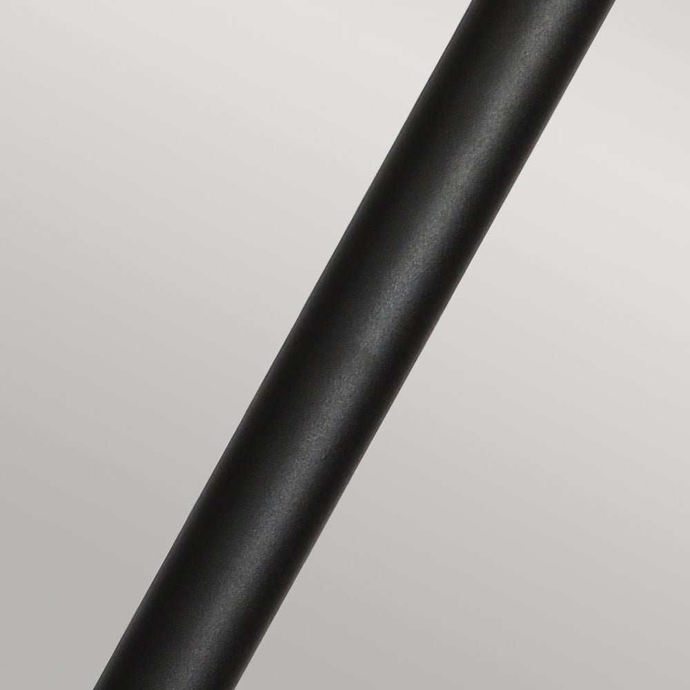Helsingor Stainless Steel Exterior Bollard Light in Black