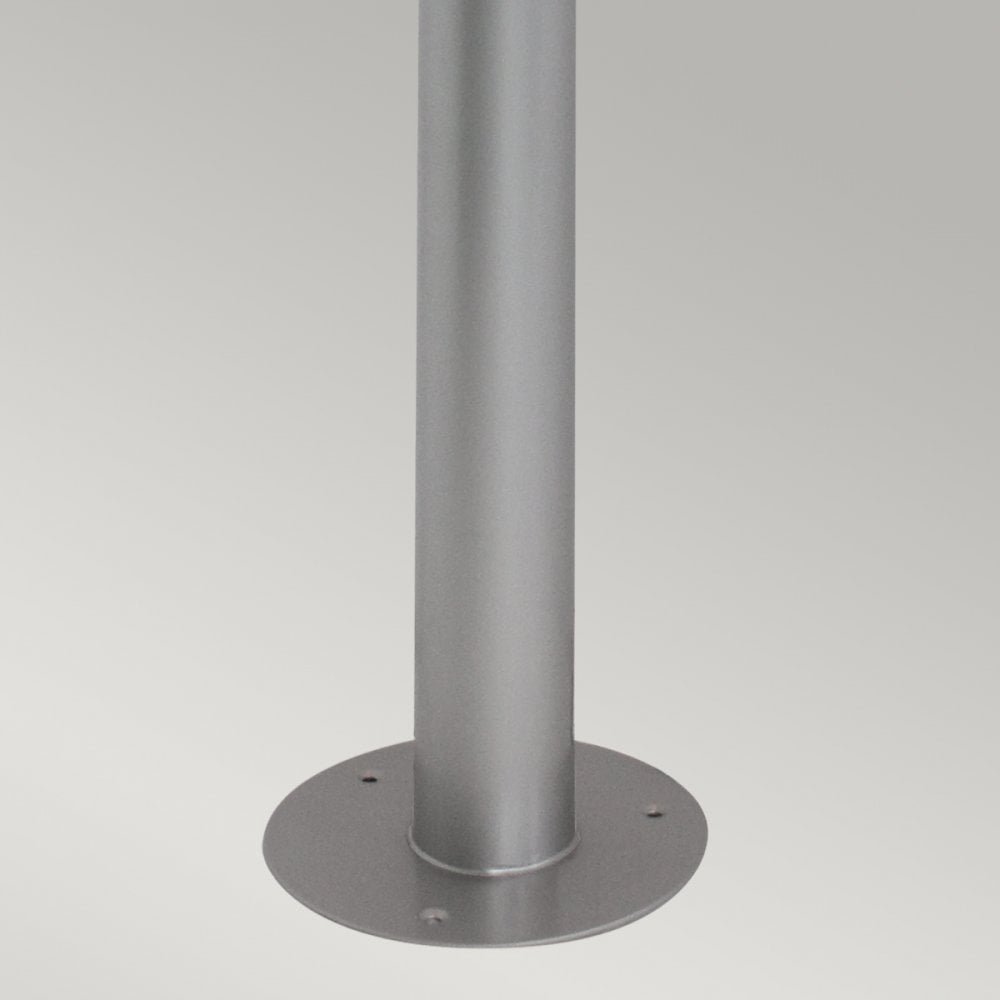 Helsingor Stainless Steel Exterior Bollard Light in Silver