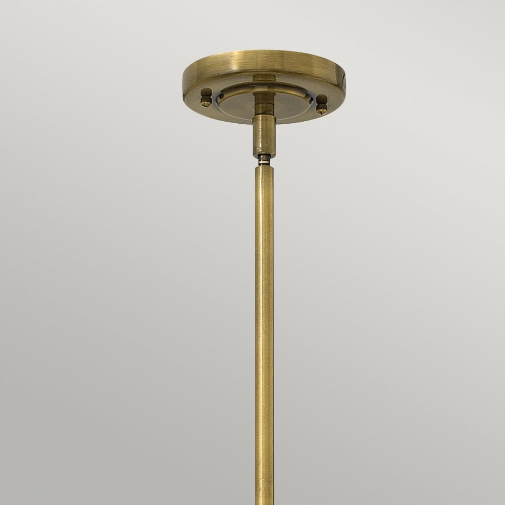 Amelia Medium Pendant in Buckeye Bronze & Restoration Bronze