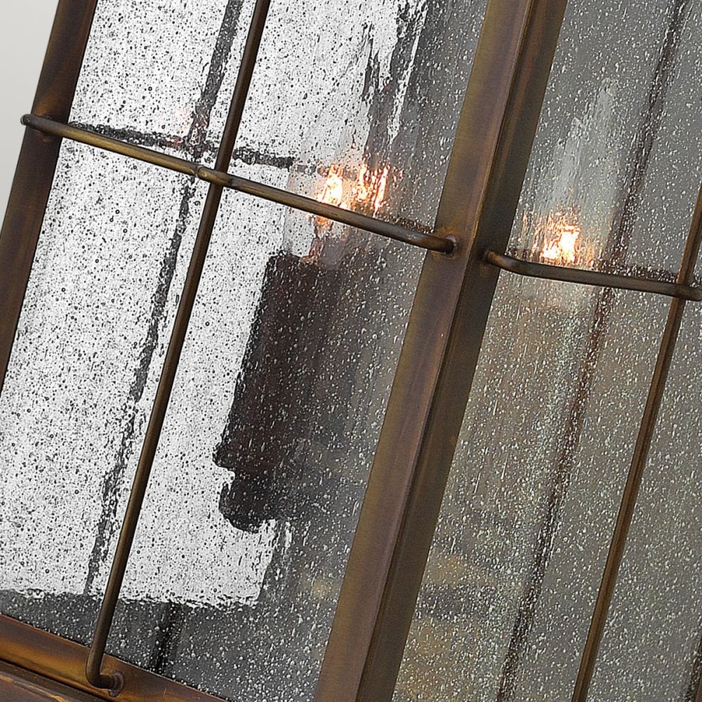 Bingham Solid Brass Large Wall Lantern