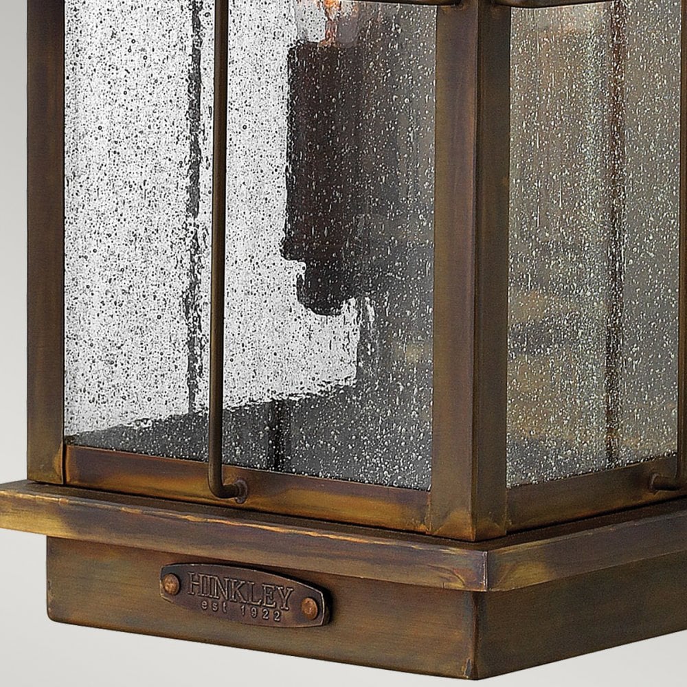 Bingham Solid Brass Large Wall Lantern