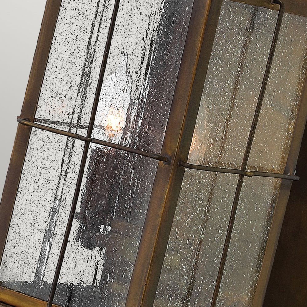 Bingham Solid Brass Medium Wall Lantern