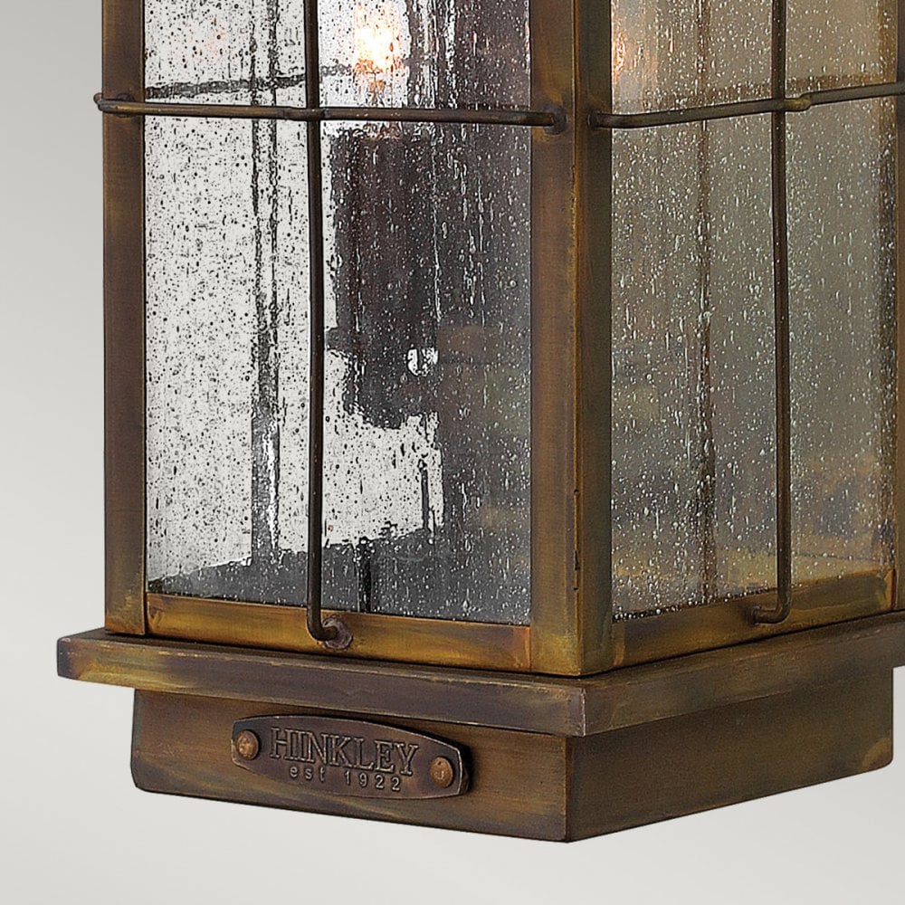 Bingham Solid Brass Medium Wall Lantern