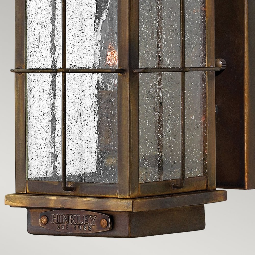 Bingham Solid Brass Small Wall Lantern