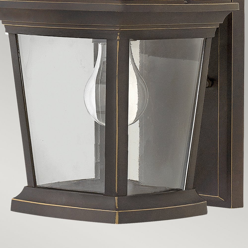 Bromley 1 Light Small Wall Lantern in Bronze