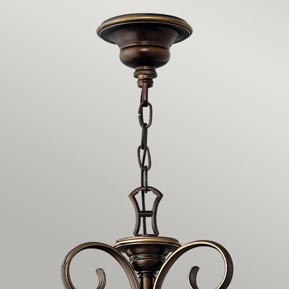 Cello Fifteen Light Chandelier in Antique Bronze & Alabaster Glass