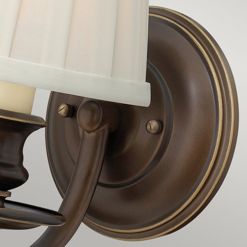 Dunhill Single Wall Light in Royal Bronze