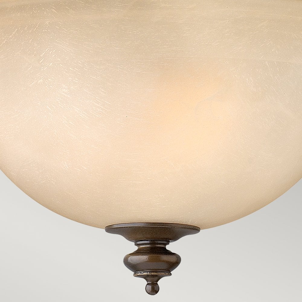 Dunhill Semi-Flush Ceiling Light in Royal Bronze