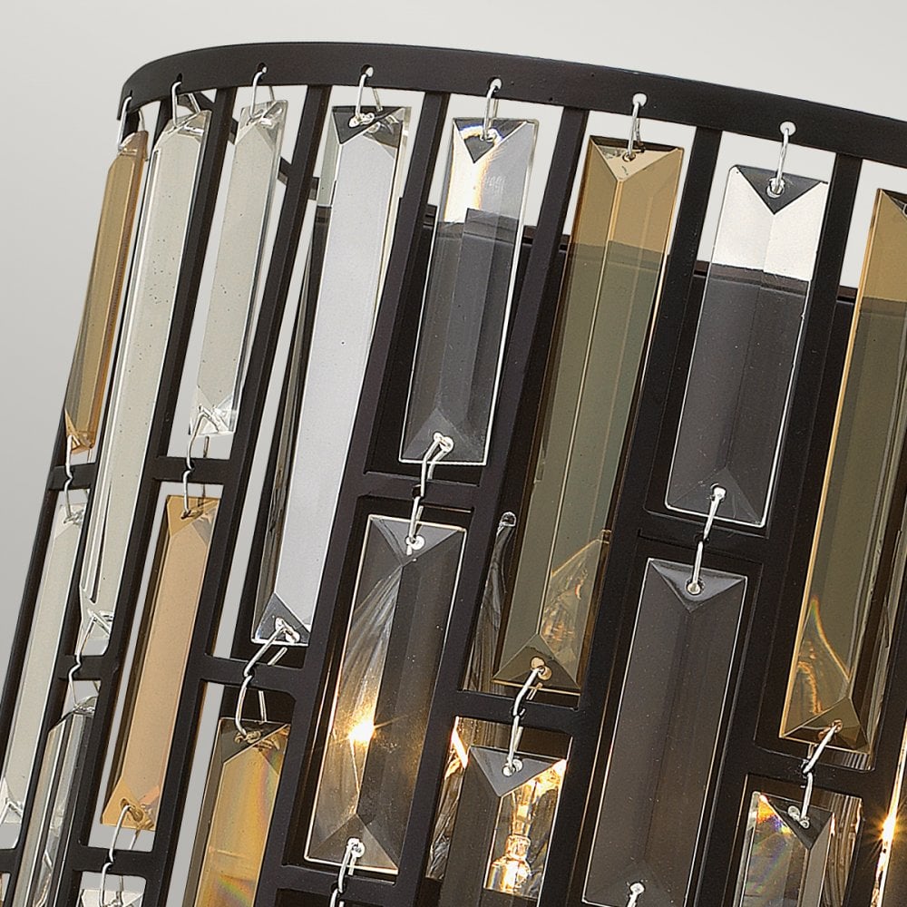 Gemma Small Wall Light in Vintage Bronze