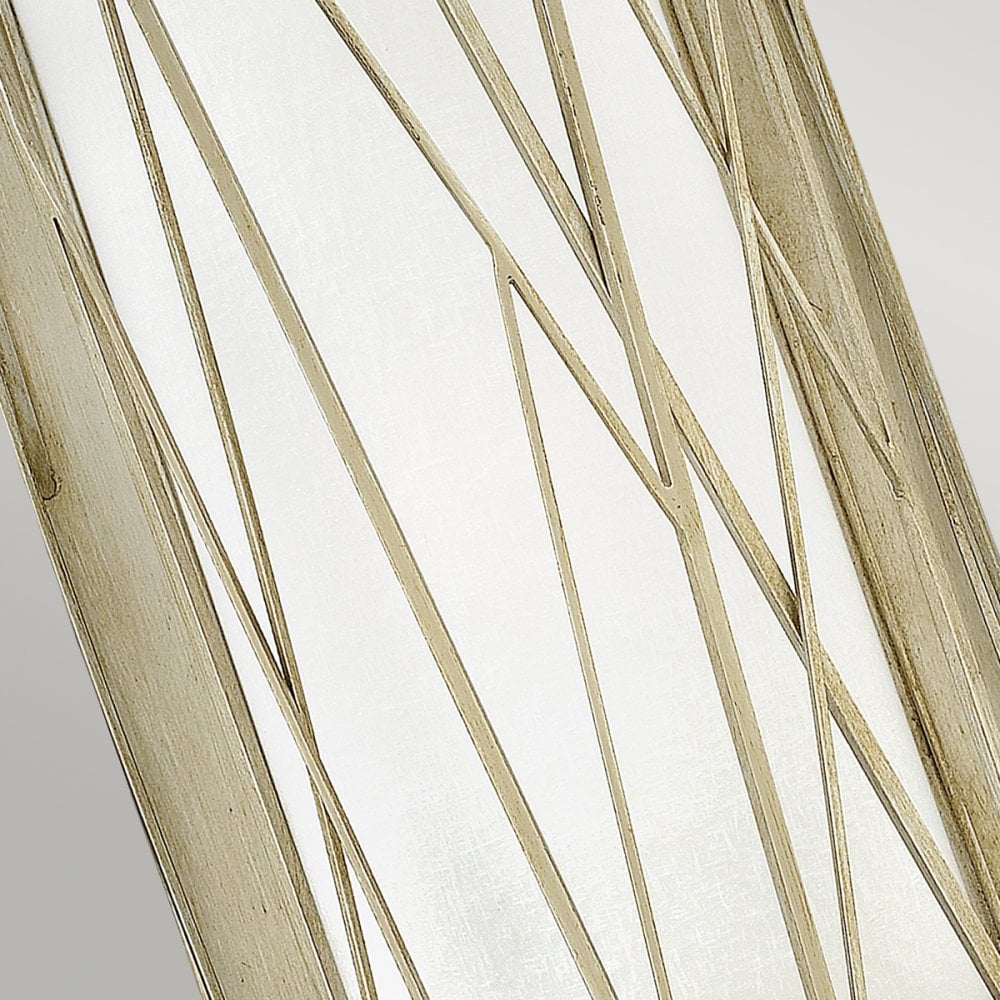 Nest Wall Light in Silver Leaf